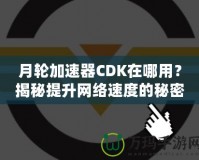 月輪加速器CDK在哪用？揭秘提升網(wǎng)絡(luò)速度的秘密武器