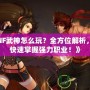 《DNF武神怎么玩？全方位解析，讓你快速掌握強(qiáng)力職業(yè)！》