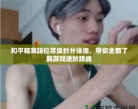 和平精英段位等級劃分詳細，帶你全面了解游戲進階路線