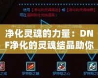 凈化靈魂的力量：DNF凈化的靈魂結(jié)晶助你重生之路