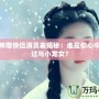 夢(mèng)幻神雕俠侶演員表揭秘：誰是你心中的楊過與小龍女？