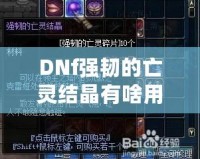 DNf強(qiáng)韌的亡靈結(jié)晶有啥用？探索新版本必備的神秘材料！