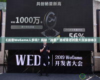 《戰(zhàn)意WeGame人多嗎？揭秘“戰(zhàn)意”游戲背后的龐大玩家群體》