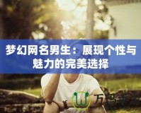 夢(mèng)幻網(wǎng)名男生：展現(xiàn)個(gè)性與魅力的完美選擇