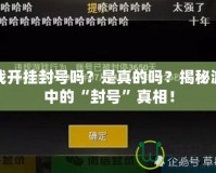 挑戰(zhàn)開掛封號嗎？是真的嗎？揭秘游戲中的“封號”真相！