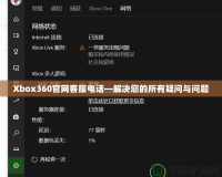 Xbox360官網(wǎng)客服電話—解決您的所有疑問(wèn)與問(wèn)題