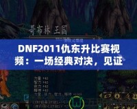 DNF2011仇東升比賽視頻：一場(chǎng)經(jīng)典對(duì)決，見(jiàn)證榮耀與激情的碰撞