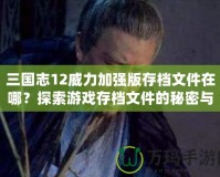 三國志12威力加強版存檔文件在哪？探索游戲存檔文件的秘密與管理技巧！