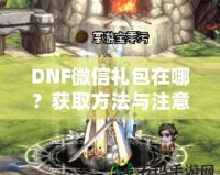 DNF微信禮包在哪？獲取方法與注意事項(xiàng)全解析