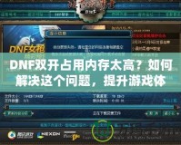 DNF雙開占用內(nèi)存太高？如何解決這個問題，提升游戲體驗(yàn)！