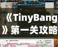 《TinyBang》第一關(guān)攻略：從迷霧中找到線索，開啟你的冒險(xiǎn)之旅！