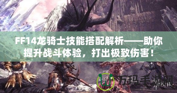 FF14龍騎士技能搭配解析——助你提升戰(zhàn)斗體驗，打出極致傷害！