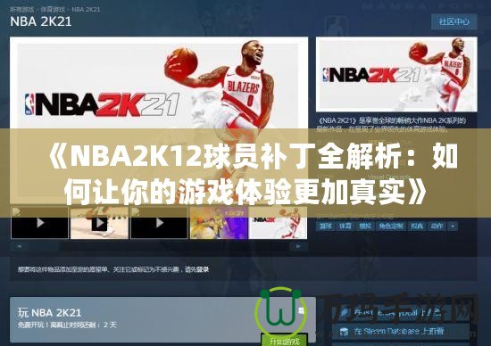 《NBA2K12球員補丁全解析：如何讓你的游戲體驗更加真實》