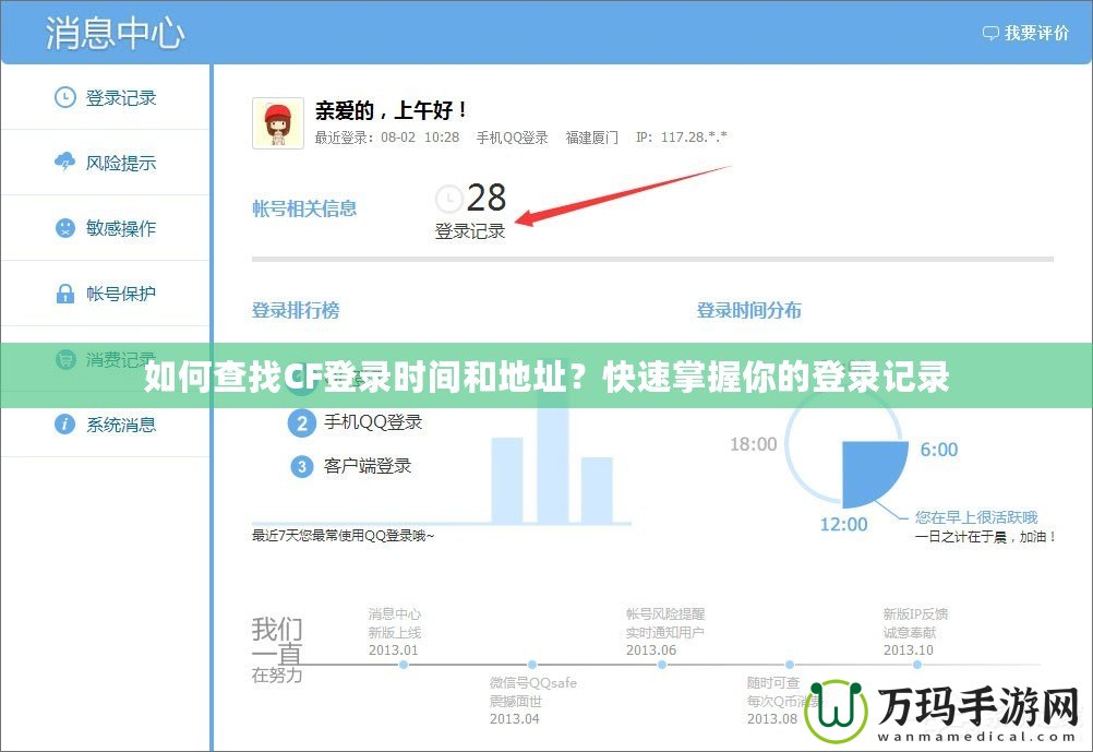 如何查找CF登錄時間和地址？快速掌握你的登錄記錄