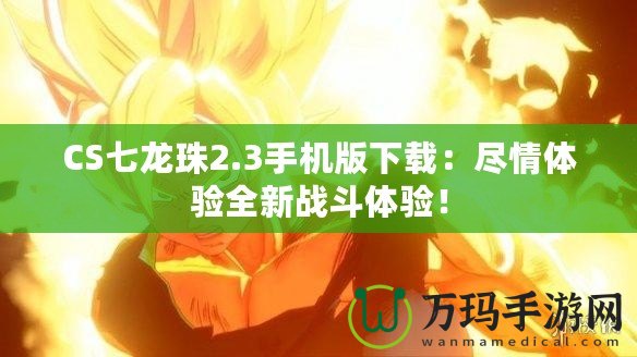 CS七龍珠2.3手機版下載：盡情體驗全新戰(zhàn)斗體驗！