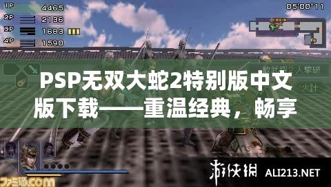 PSP無雙大蛇2特別版中文版下載——重溫經(jīng)典，暢享無雙激戰(zhàn)