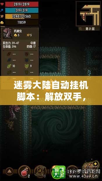 迷霧大陸自動(dòng)掛機(jī)腳本：解放雙手，輕松征服游戲世界！