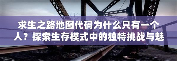 求生之路地圖代碼為什么只有一個人？探索生存模式中的獨特挑戰(zhàn)與魅力