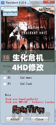 生化危機(jī)4HD修改器無(wú)法使用？解鎖你的游戲體驗(yàn)，輕松解決問(wèn)題！