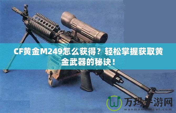 CF黃金M249怎么獲得？輕松掌握獲取黃金武器的秘訣！