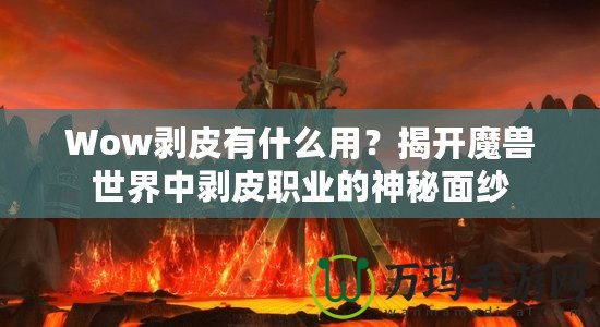 Wow剝皮有什么用？揭開魔獸世界中剝皮職業(yè)的神秘面紗