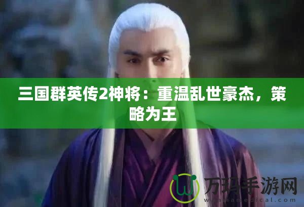 三國群英傳2神將：重溫亂世豪杰，策略為王