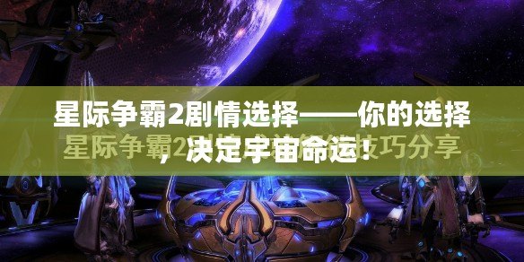 星際爭(zhēng)霸2劇情選擇——你的選擇，決定宇宙命運(yùn)！