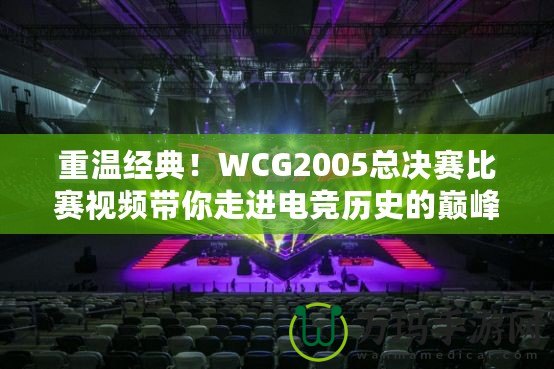 重溫經(jīng)典！WCG2005總決賽比賽視頻帶你走進電競歷史的巔峰