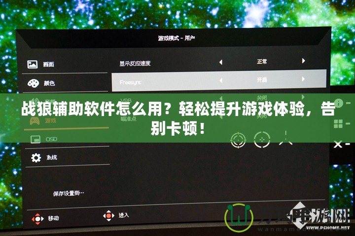 戰(zhàn)狼輔助軟件怎么用？輕松提升游戲體驗，告別卡頓！