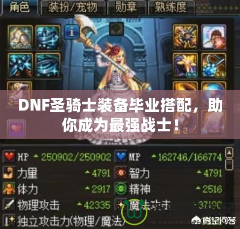 DNF圣騎士裝備畢業(yè)搭配，助你成為最強(qiáng)戰(zhàn)士！