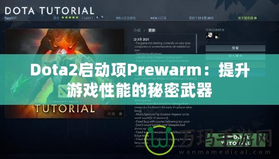 Dota2啟動項(xiàng)Prewarm：提升游戲性能的秘密武器