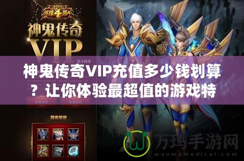 神鬼傳奇VIP充值多少錢劃算？讓你體驗最超值的游戲特權(quán)