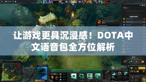 讓游戲更具沉浸感！DOTA中文語(yǔ)音包全方位解析