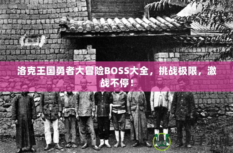 洛克王國勇者大冒險BOSS大全，挑戰(zhàn)極限，激戰(zhàn)不停！