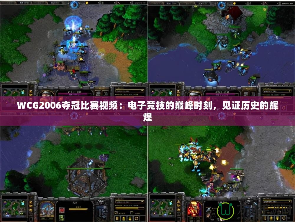 WCG2006奪冠比賽視頻：電子競技的巔峰時刻，見證歷史的輝煌