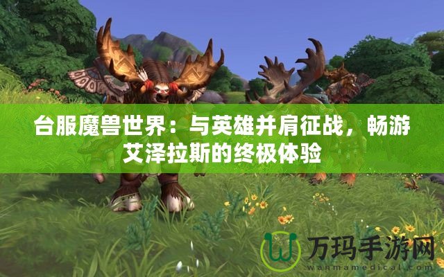 臺服魔獸世界：與英雄并肩征戰(zhàn)，暢游艾澤拉斯的終極體驗