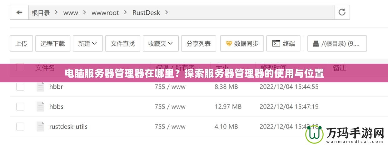 電腦服務(wù)器管理器在哪里？探索服務(wù)器管理器的使用與位置
