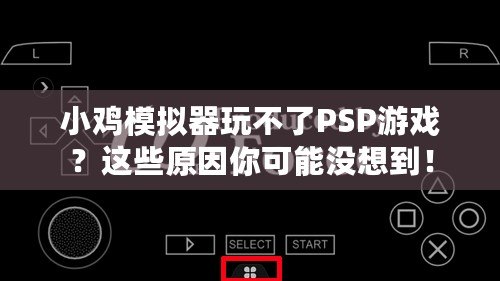 小雞模擬器玩不了PSP游戲？這些原因你可能沒(méi)想到！