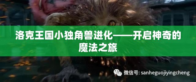 洛克王國小獨(dú)角獸進(jìn)化——開啟神奇的魔法之旅