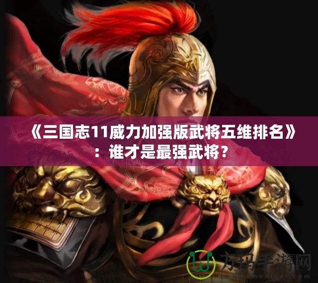 《三國志11威力加強版武將五維排名》：誰才是最強武將？