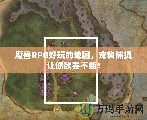 魔獸RPG好玩的地圖，寵物捕捉讓你欲罷不能！